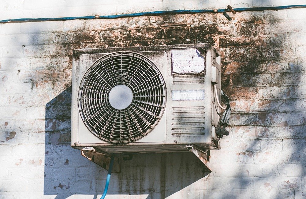 dirty AC unit