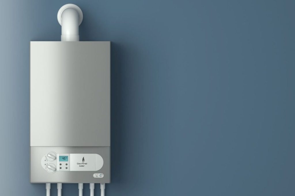home gas-fired boiler